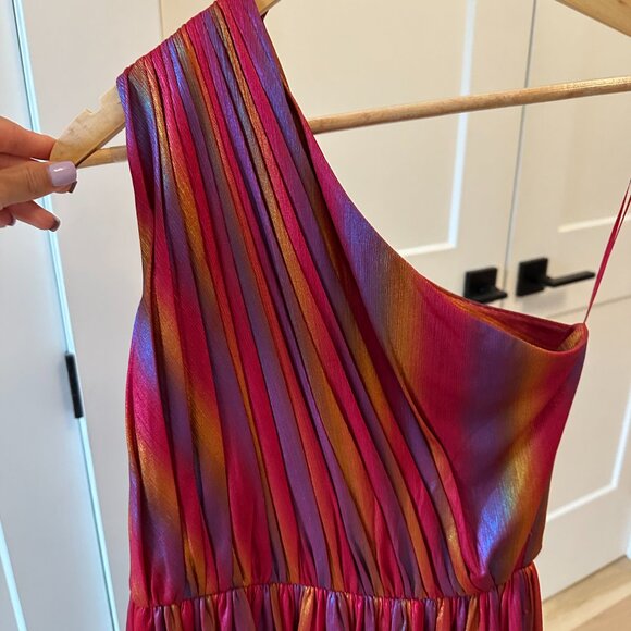 Retrofête Andrea Rainbow Dress, Size XS in Excellent Condition - Picture 3 of 8